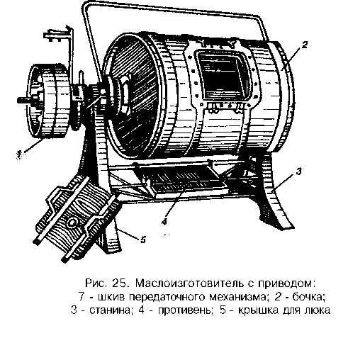 Маслоизготовитель непрерывного действия чертеж